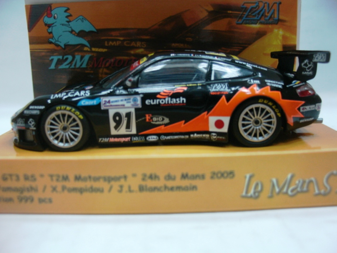 WOW EXTREMELY RARE Porsche 996 911 GT3 RS #91 T2M Le Mans