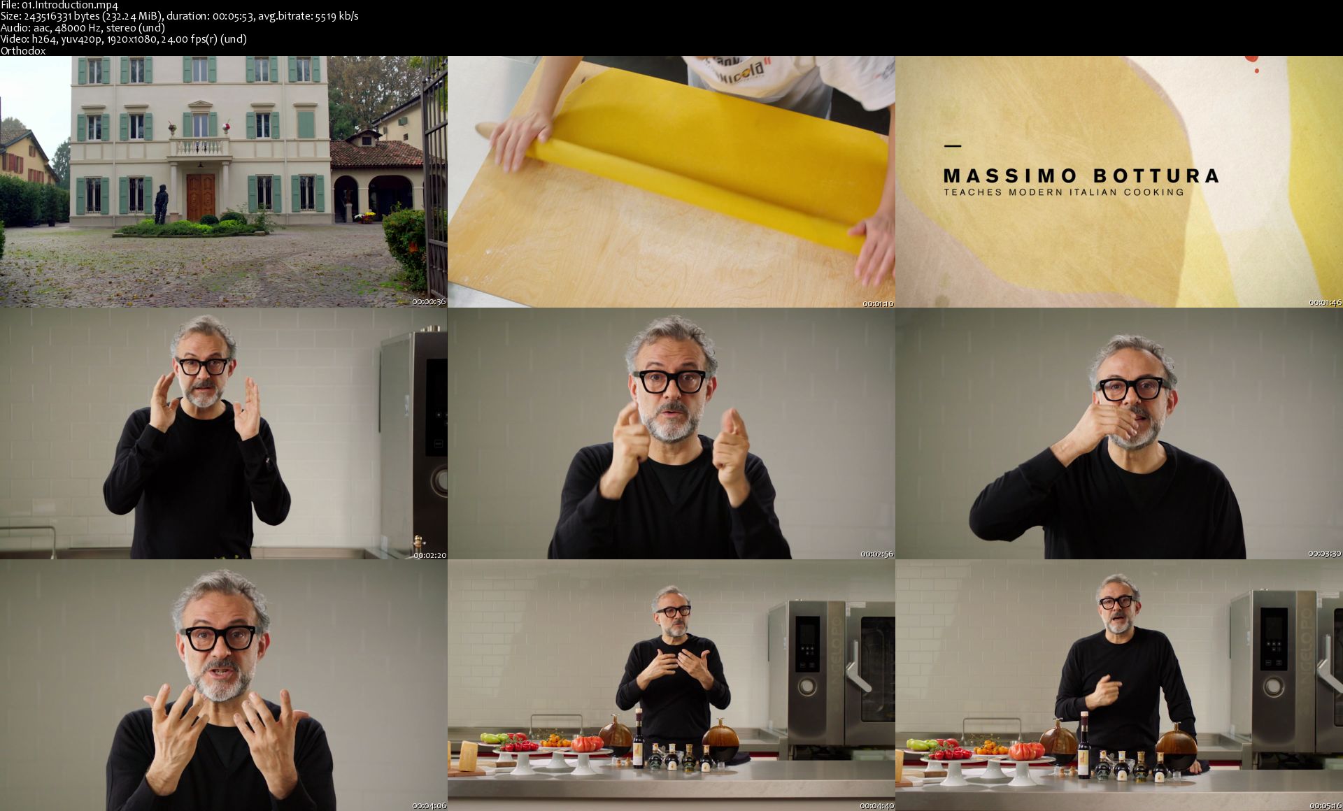 MasterClass   Massimo Bottura Teaches Modern Italian Cooking