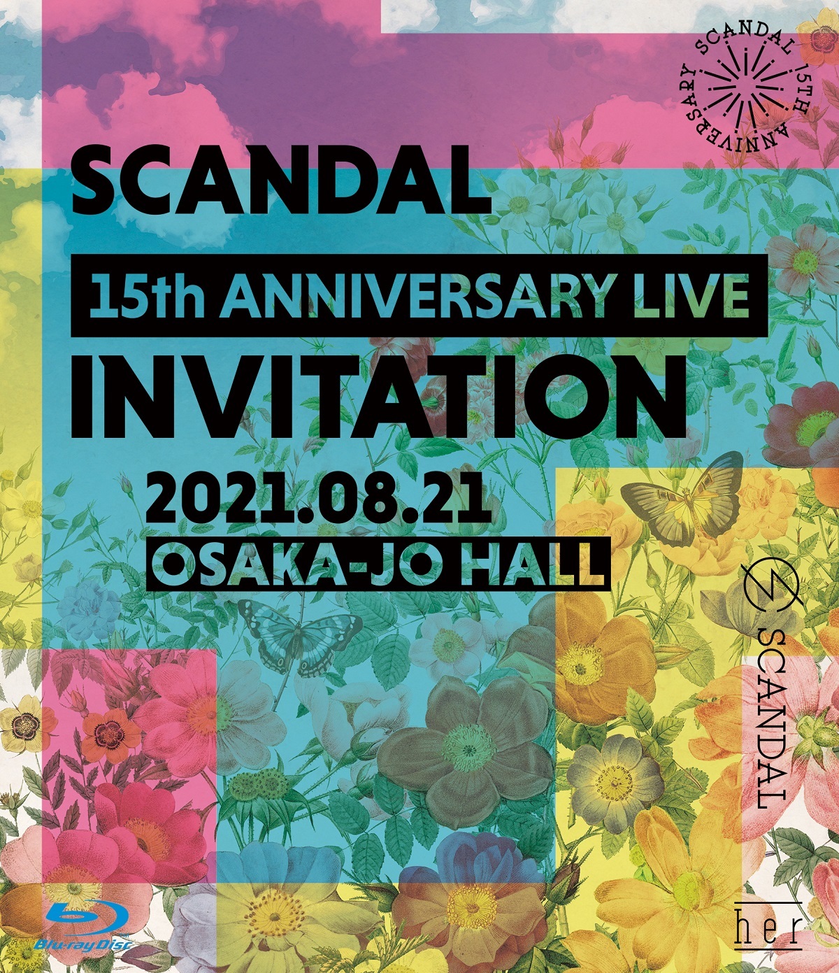 SCANDAL 15th ANNIVERSARY LIVE『INVITATION』at OSAKA-JO HALL Br-reg