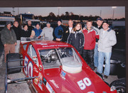 Don Barker with Todd Szegedy, Phil Moran, Steve Park & Jerry Nad