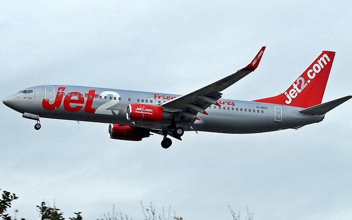 Ilustrasi pesawat Jet2. Pada 4/11/2022), Penerbangan Jet2 dari Las Palmas ke Manchester, Inggris mendarat di luar jadwal agar penumpang bisa ke toilet.