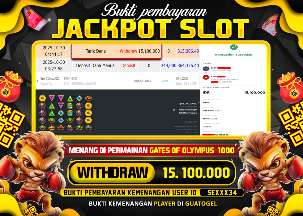 BUKTI JACKPOT LUNAS GUATOGEL