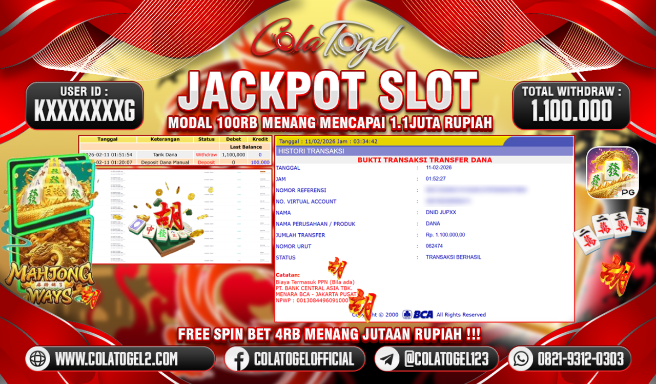 JACKPOT SLOT GACORR!!