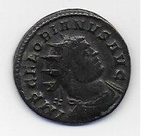 Aureliano de Floriano. FIDES MILIT. Fidelidad a izq. Roma Floriano-1