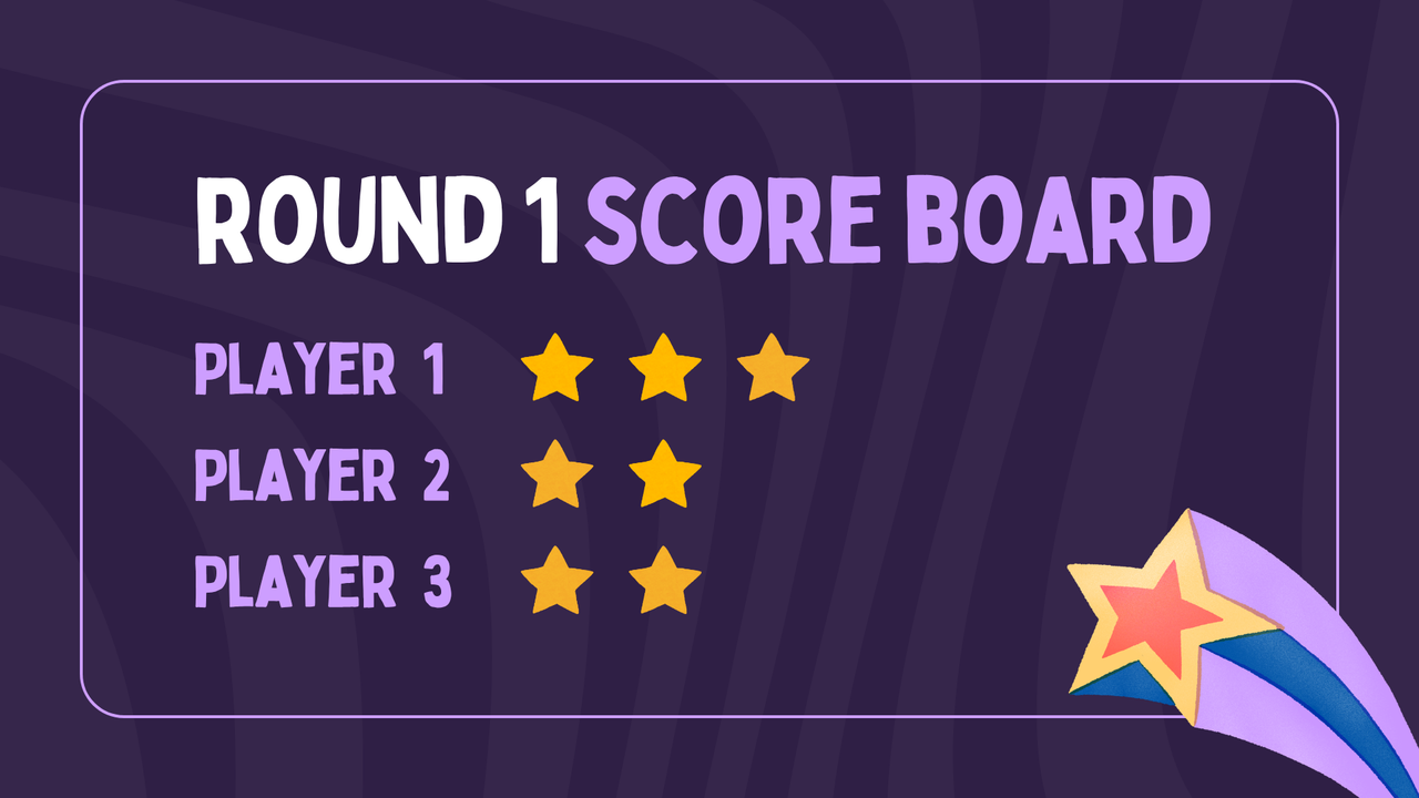 Purple Colorful Playful Animated Memory Game Presentation