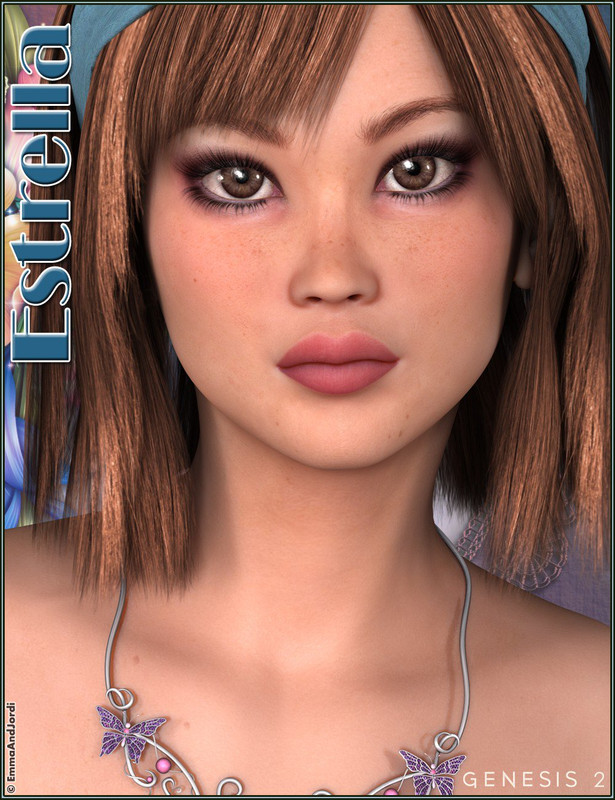 main daz3d poser daz female model genesis 2