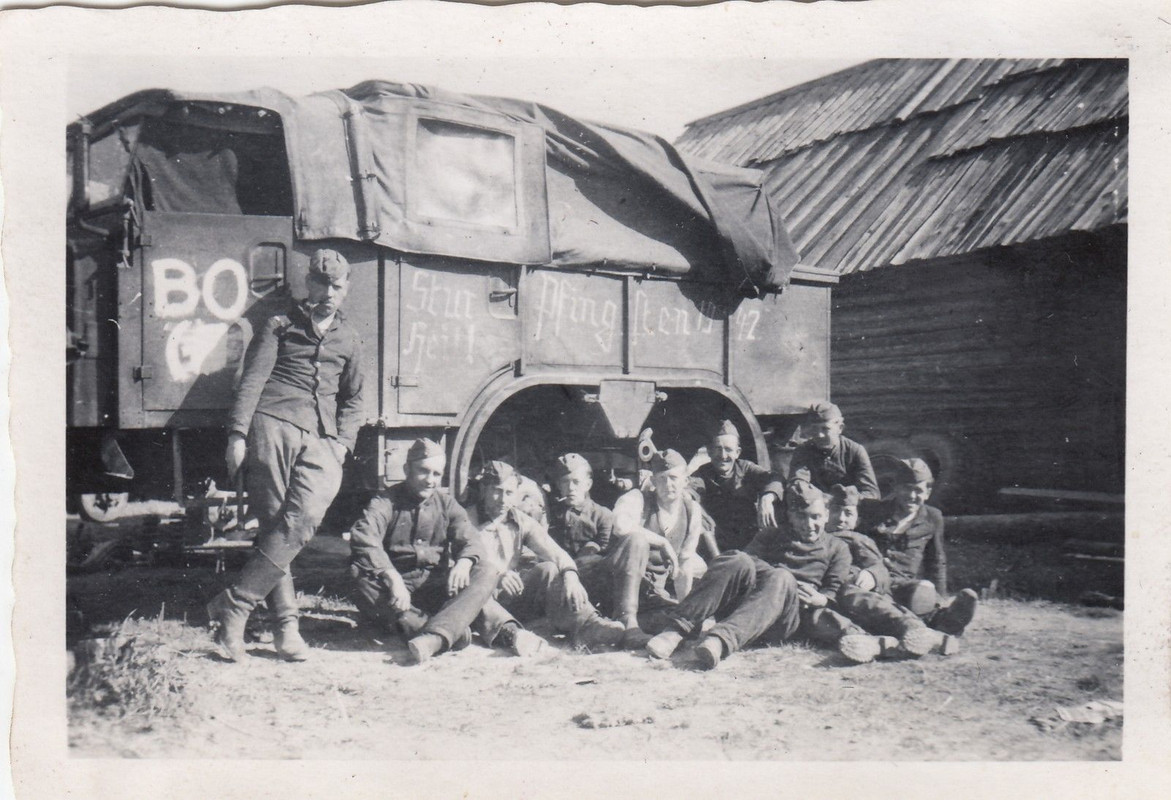 7.Pz.Div.Rußland Meßstellenkraftwagen Einheitsdi