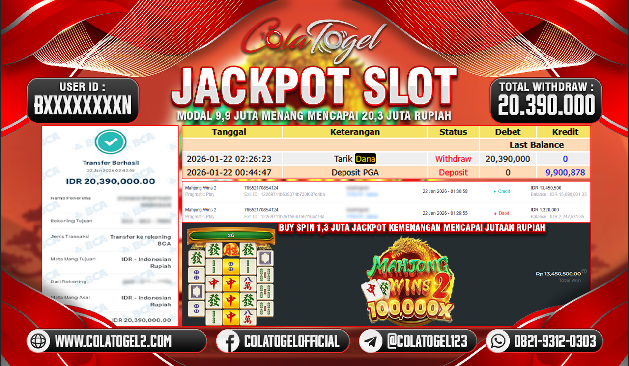 JACKPOT SLOT GACOR!!