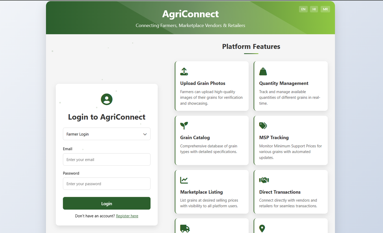 AgriConnect Platform