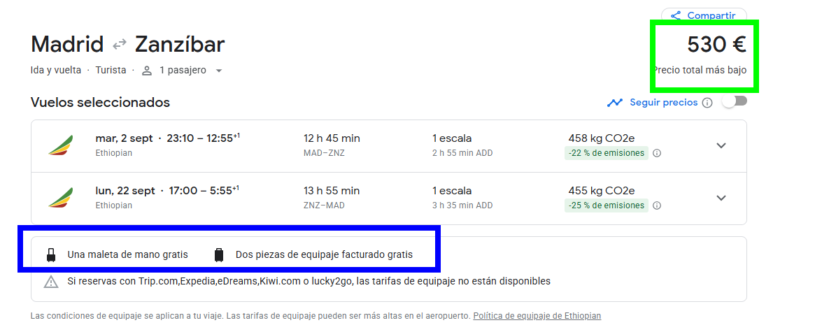 Volar a Tanzania: Vuelos Internacionales - Foro África del Este