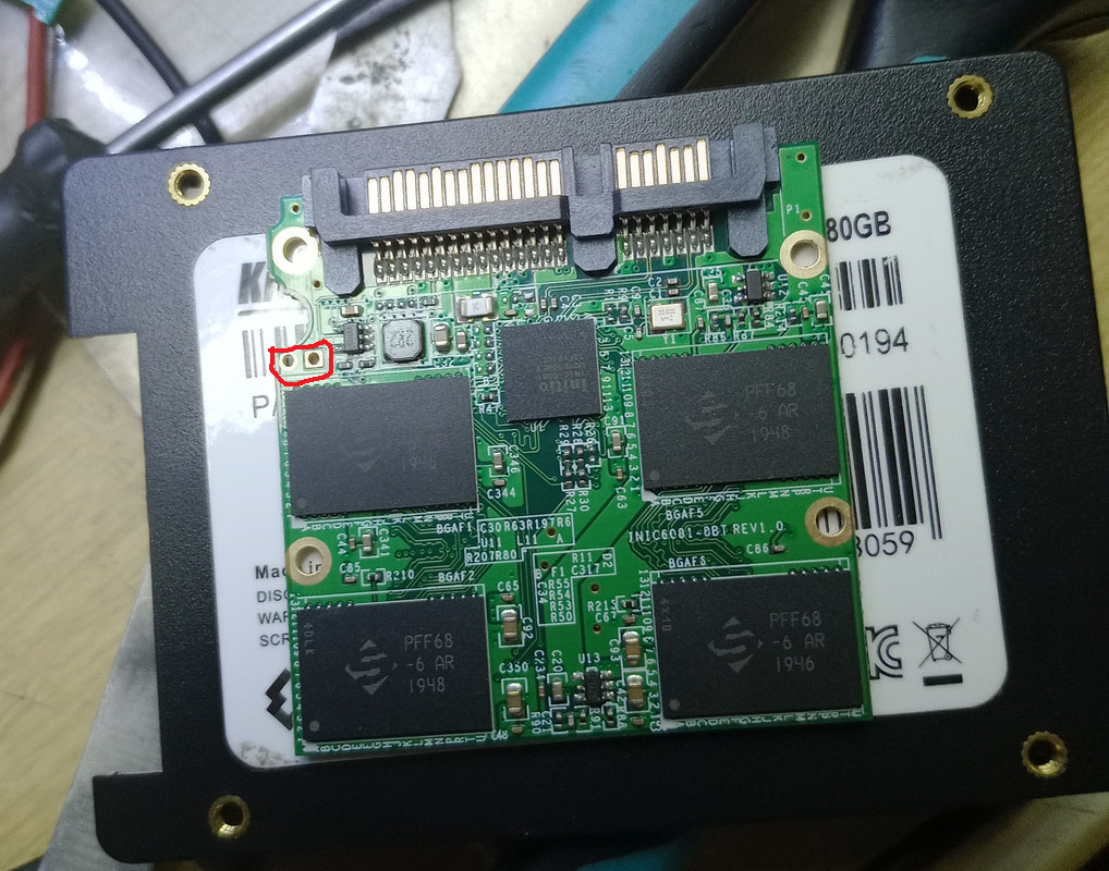 Расположение перемычки