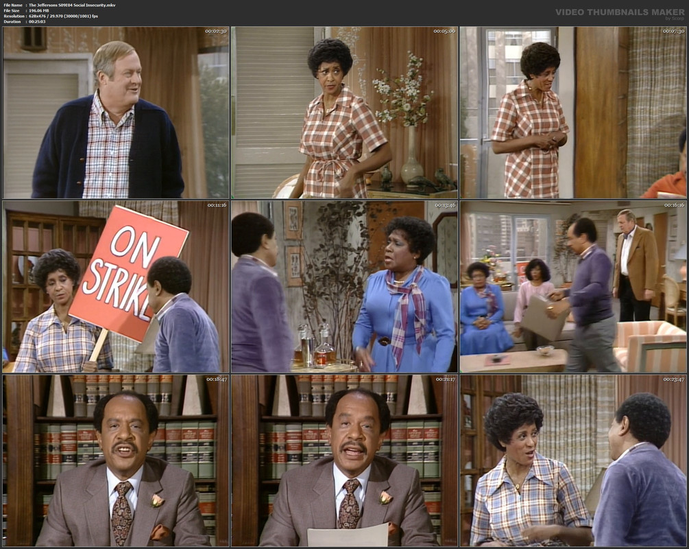 The Jeffersons S09E04 Social Insecurity.mkv