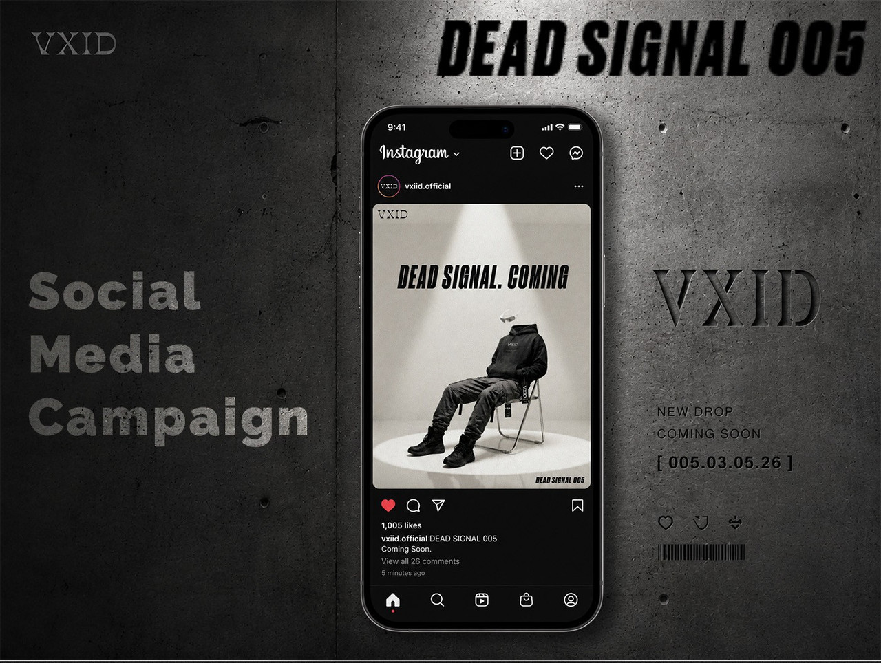 VXID Campaign — Social Media