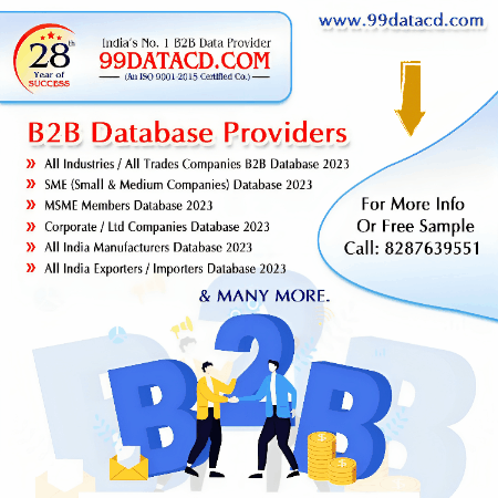 B2B Database Providers in India