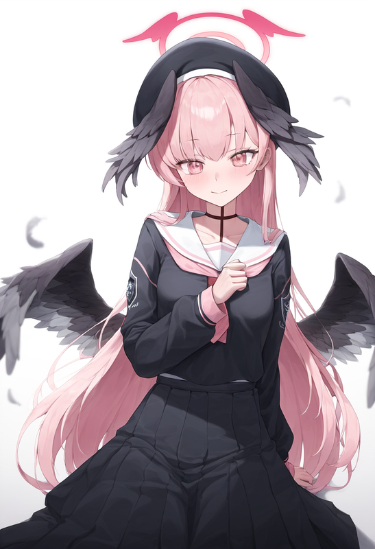 depth of field, 1girl, [[[[koharu (blue archive)]]]], {{{{aged up}}}}, {{long ha s-3337974821