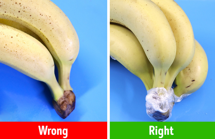 menyimpan pisang