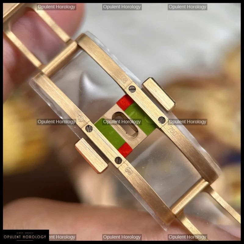 Audemars Piguet Royal Oak Jumbo Extra-Thin Openworked 16204 Rose Gold Skeleton Dial 39mm