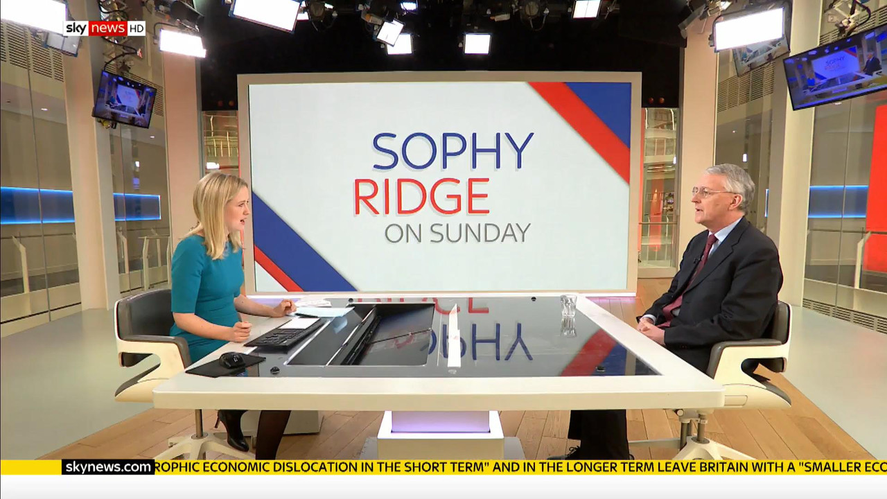 24 March - 09.00.00 - Sophy Ridge On Sunday. A new kind of polit
