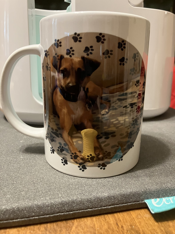 handcrafted sublimated coffee mug
