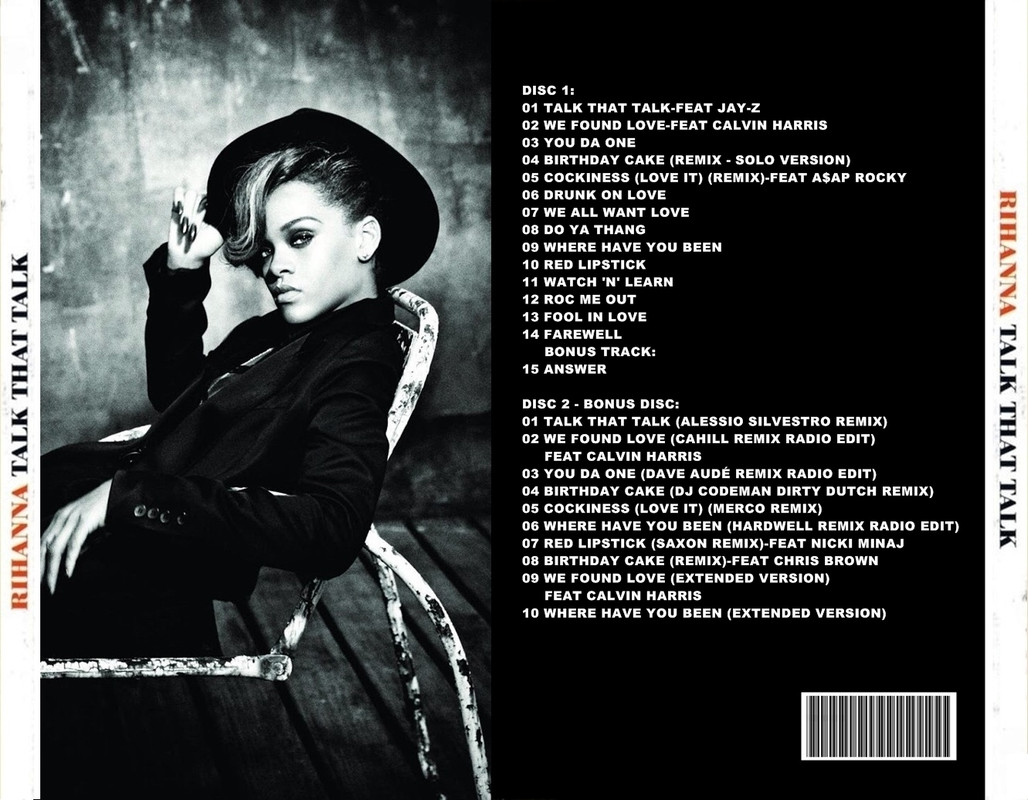 Talk That Talk (10th Anniversary Special Edition) (Fundo)