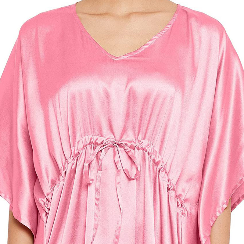 Women Satin Silk Nightdress Lingerie Sleepwear Nightgown Maxi Robe Loungewear - Picture 51 of 125