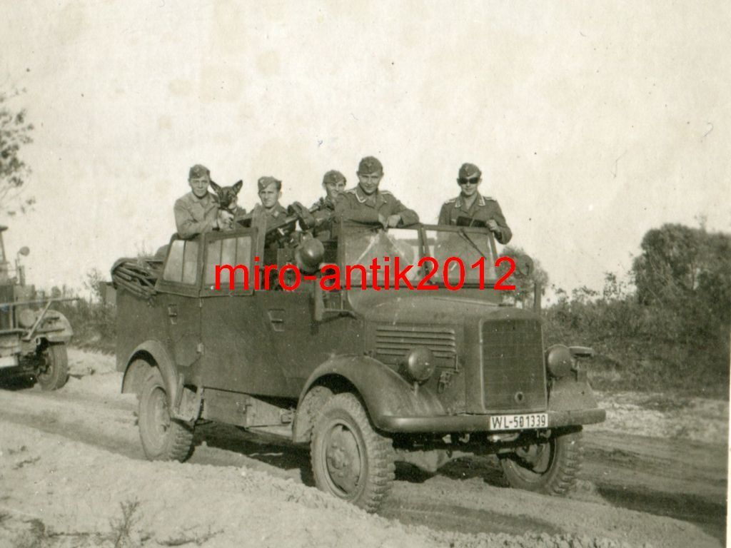 Wehrmacht, geländegängiger PKW, Mannschaftswagen