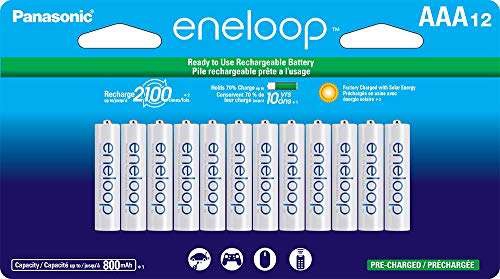 Amazon: Baterías recargables Panasonic Eneloop AAA 2100 
