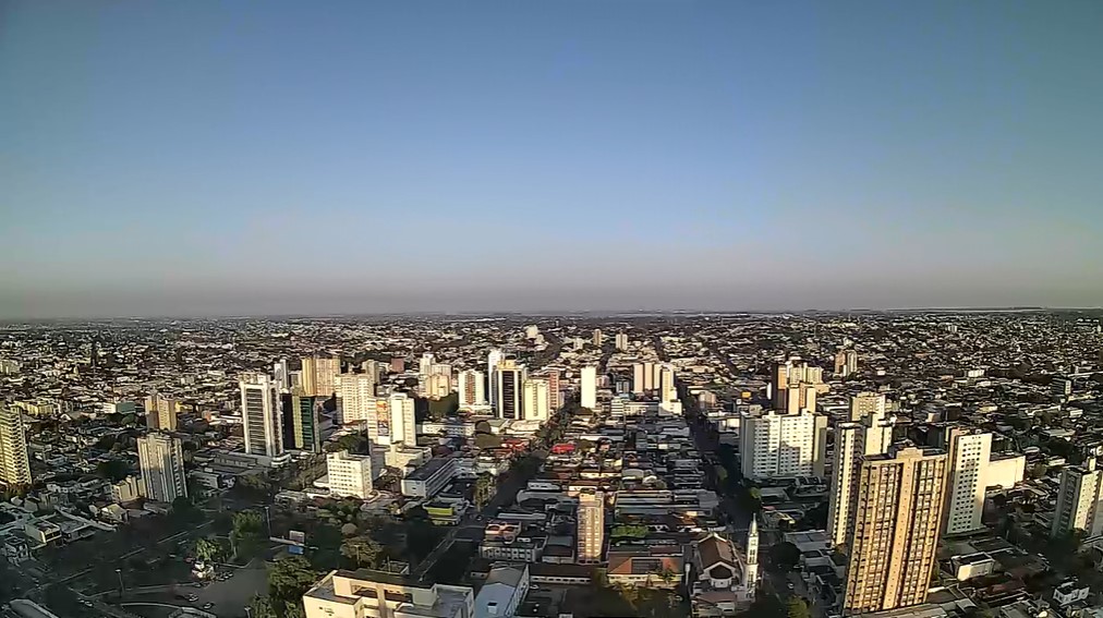 Campo Grande nesta manhã de quarta-feira