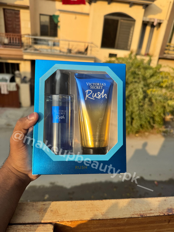 Victoria’s Secret Mist plus Body Lotion Gift set (Rush flavour)