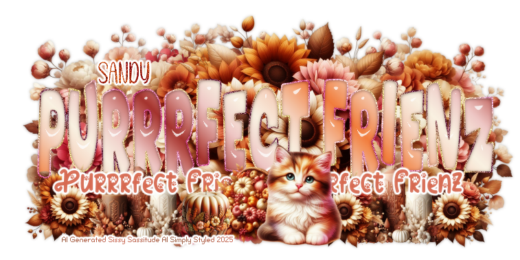 Sandy Misticheskaya Purrrfect Friendz Banner