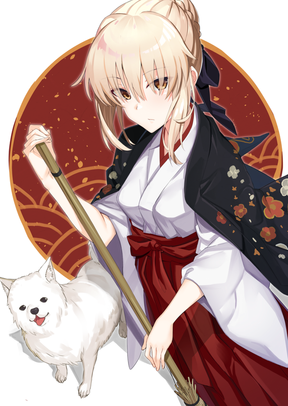 artoria-pendragon-cavall-the-2nd-and-saber-alter-fate-grand-or