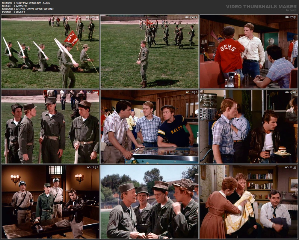 Happy Days S02E05 R.O.T.C..mkv