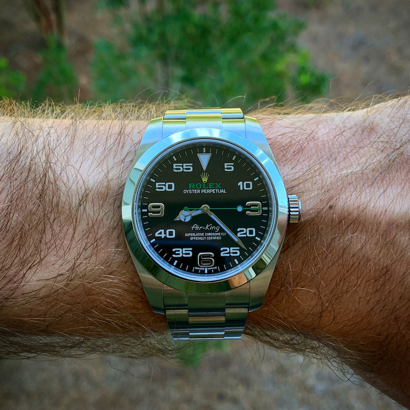 rolex air king canada