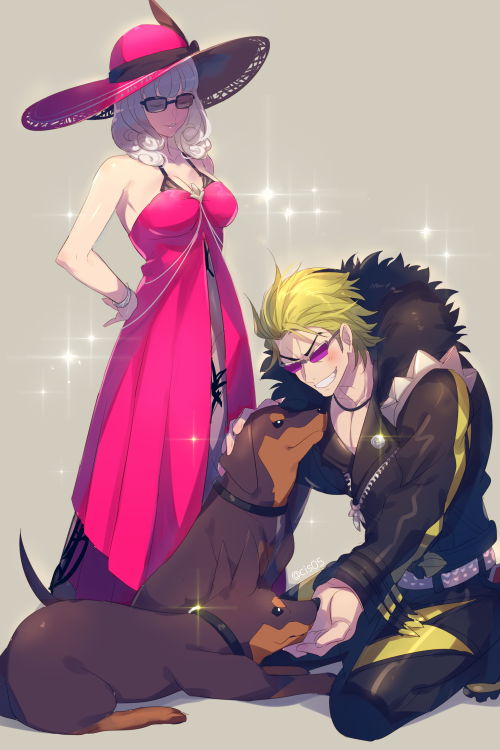 carmilla-sakata-kintoki-carmilla-and-sakata-kintoki-rider-fate
