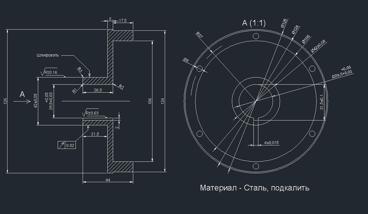 переходник вазошкив