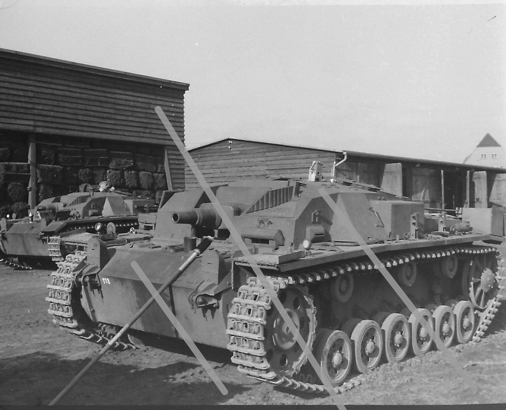 Panzer Sturmgeschütz Nahaufnahme Der Schweren St