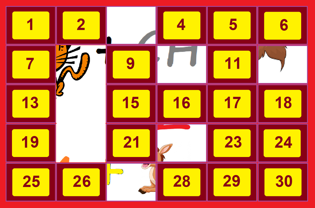 Classic Concentration Game One Puzzle