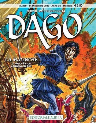 Dago Nuovi Fumetti N. 289 - anno 26 n.12 - La Malinche (Aurea 2020-12-14)
