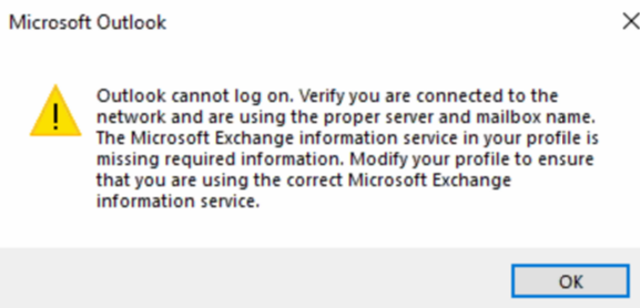 outlook 2016 stuck at loading profile outlook 2016 stuck at loading profile