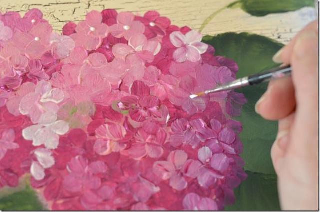 Painting Hydrangeas Painting Hydrangeas