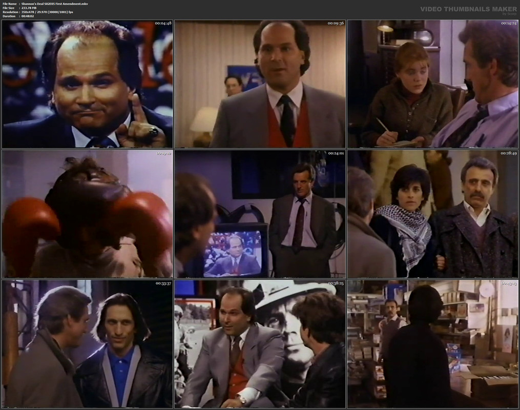 Shannon's Deal S02E05 First Amendment.mkv