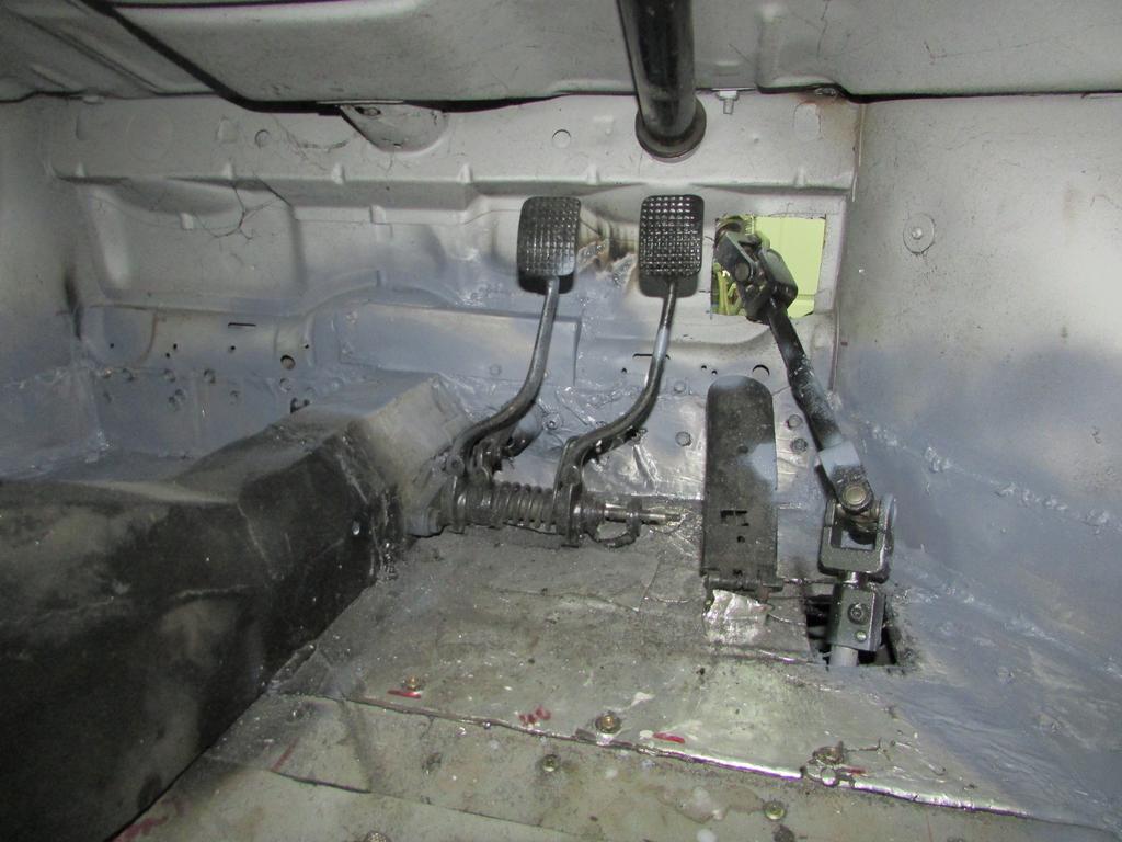 Steering & Gear lever instaltion (9)