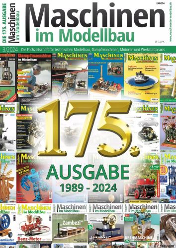 Cover: Maschinen im Modellbau Magazin No 03 Mai-Juni 2024