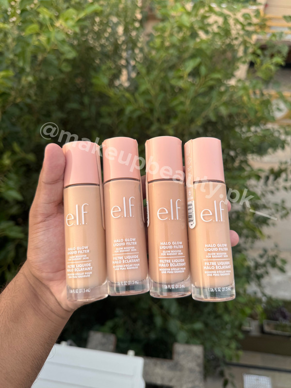 Elf Halo Glow Liquid Filter Foundation 31.5 ML each.