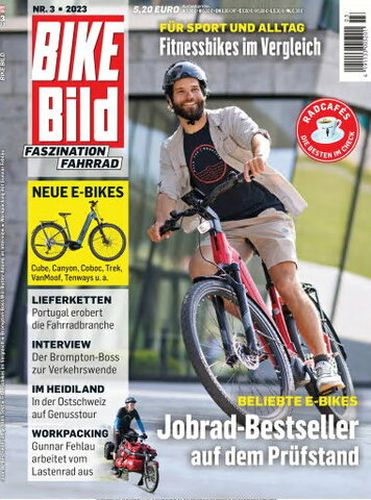 Cover: Bike Bild Faszination Fahrrad Magazin No 03 2023