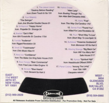 VA - I Hear Ya! Fall 1994 The Caroline Distribution CD Sampler #6 (1994)