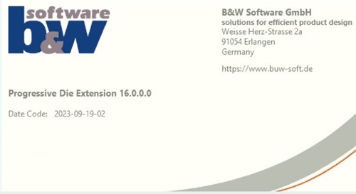 BUW PDX (Progressive Die Extentions) 16.0.0.0 for Creo Parametric 4.0.x-10.0.x (x64)
