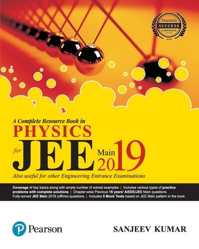 A Complete Resource Book in Physics for JEE Main 2019 A Complete Resource Book in Physics for JEE Main 2019