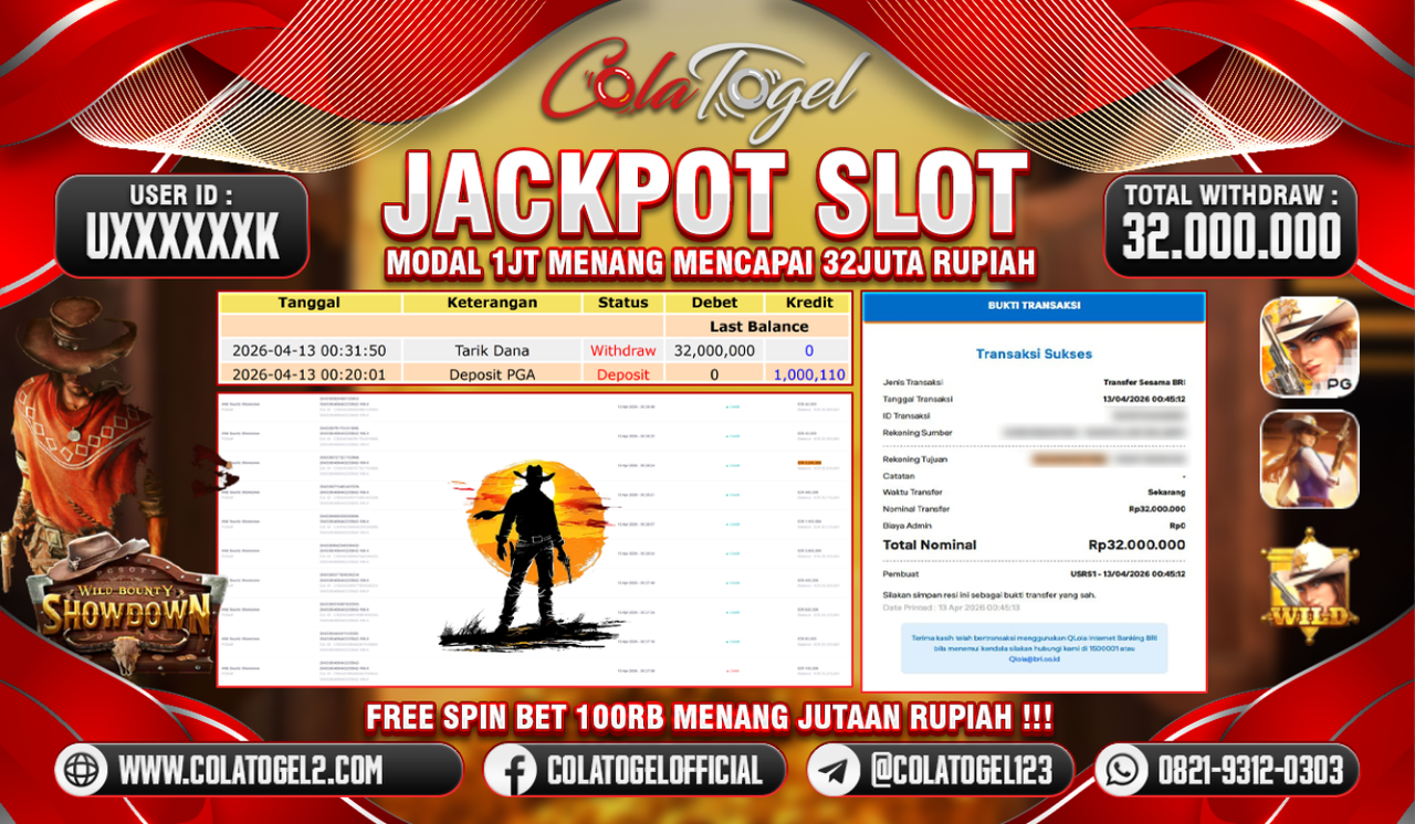 JACKPOT SLOT GACOR!!