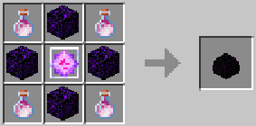 1 Dragon Egg: 4 crying obsidian, 4 dragon's breath, 1 end crystal